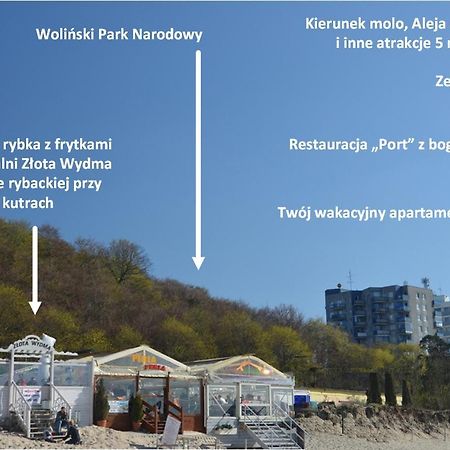 Апартаменти Maly Przytulny Apartament Z Widokiem Na Morze - Po Remoncie Мендзиздроє Екстер'єр фото